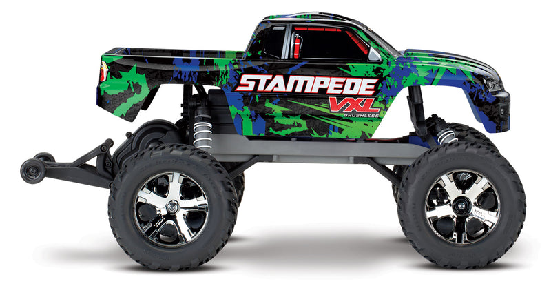 Traxxas 36076-4 Stampede VXL 2WD RTR Green