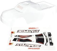 Traxxas 3617A Clear Body with Decals for Stampede 2WD