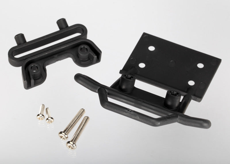 Traxxas 3621 Black Front Bumper for Bigfoot Craniac Skully
