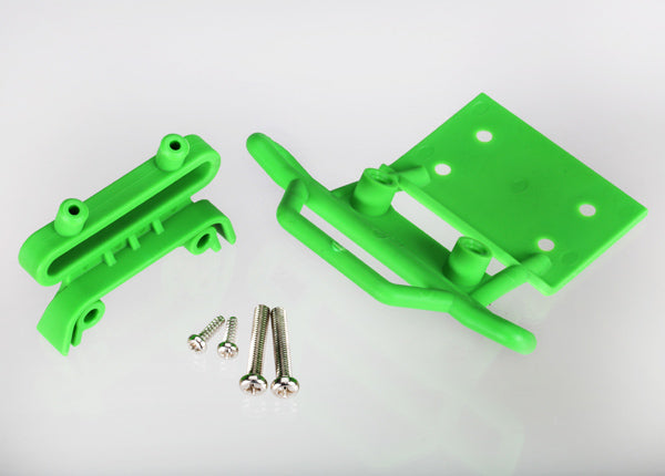 Traxxas 3621A Green Front Bumper for Bigfoot Craniac Skully