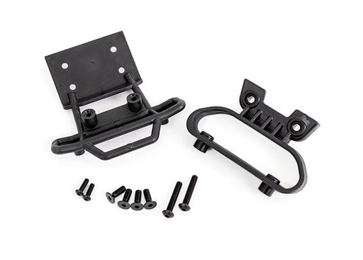 Traxxas 3630 Black Front Bumper for 2WD Bigfoot No. 1 with Light Kit