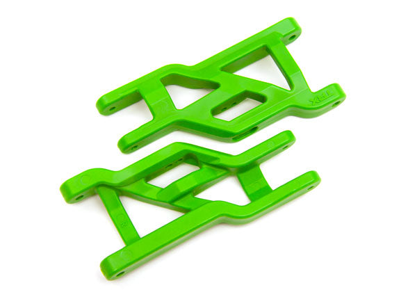 Traxxas 3631G Green Heavy Duty Front Suspension A-Arms for 2WD Slash and Other 2WD Vehicles 