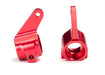 Traxxas 3636X Red Aluminum Steering Blocks Bearing Carriers for Slash Bandit Stampede and Others