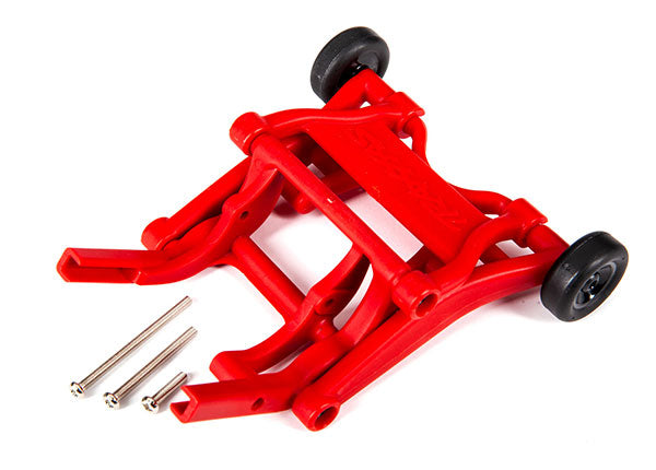 Traxxas 3678R Red Wheelie Bar Assembly for 2WD Slash Stampede Rustler and Bandit