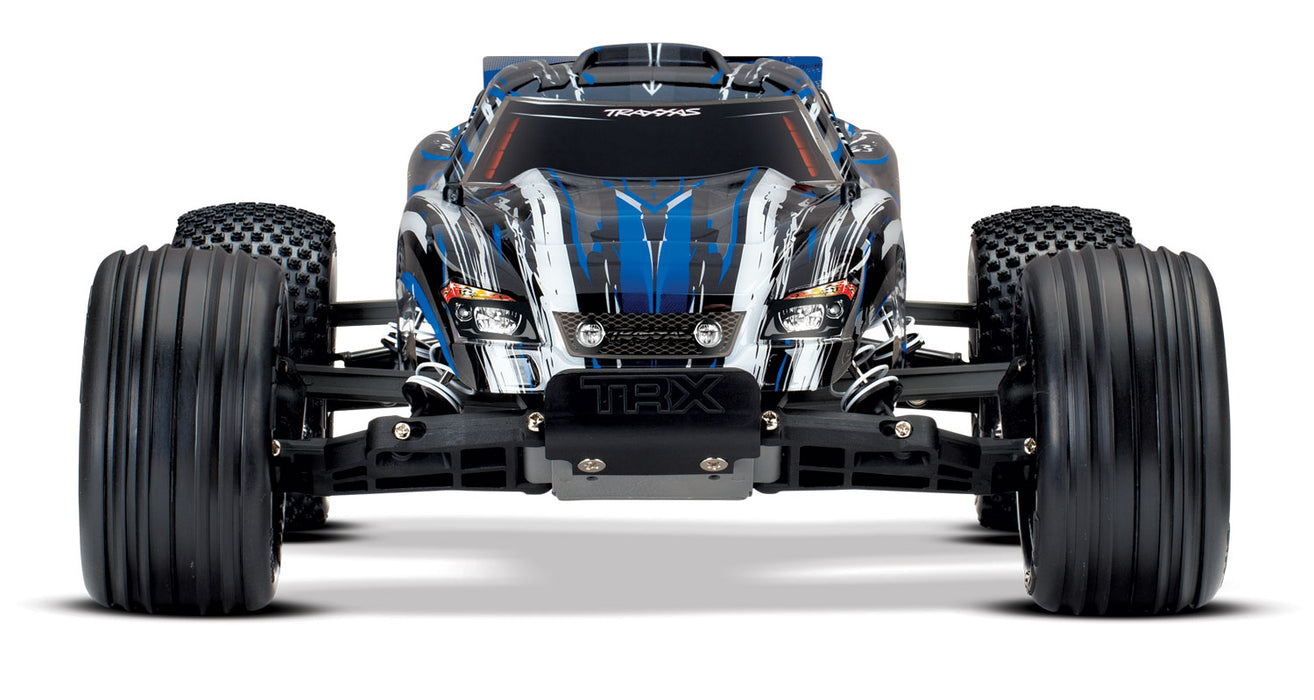 Traxxas 37054-1 Rustler 1/10 Scale RTR 2WD Stadium Truck Blue X
