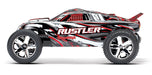 Traxxas 37054-1 Rustler 1/10 Scale RTR 2WD Stadium Truck Red X