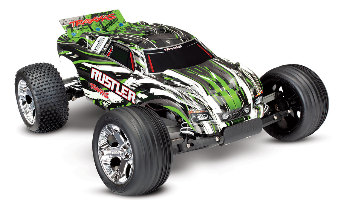 Traxxas 37054-1 Traxxas Rustler RTR 1/10 Scale Stadium Truck Green