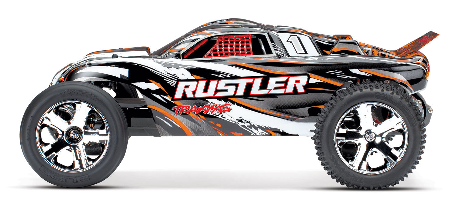 Traxxas 37054-1 Traxxas Rustler RTR 1/10 Scale Stadium Truck Orange