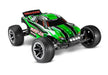 Traxxas 37054-61 1/10 XL-5 Brushed 2WD Rustler RTR Stadium Truck with LED Lights - Green