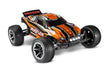 Traxxas 37054-61 1/10 XL-5 Brushed 2WD Rustler RTR Stadium Truck with LED Lights - Orange