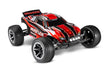 Traxxas 37054-61 1/10 XL-5 Brushed 2WD Rustler RTR Stadium Truck with LED Lights - Red