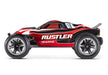 Traxxas 37054-61 1/10 XL-5 Brushed 2WD Rustler RTR Stadium Truck with LED Lights - Red