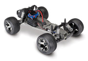 Traxxas 37076-4 Rustler VXL 1/10 Scale RTR 2WD Brushless Stadium Truck Yellow and Blue