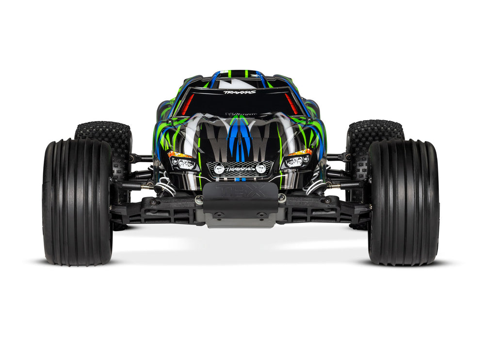 Traxxas 37076-74 2WD Rustler VXL 1/10 RTR Brushless Stadium Truck with 272R Transmission - Green