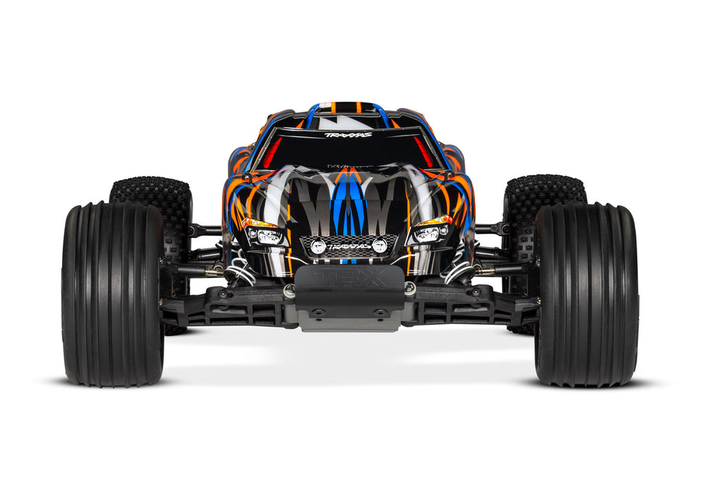 Traxxas 37076-74 2WD Rustler VXL 1/10 RTR Brushless Stadium Truck with 272R Transmission - Orange