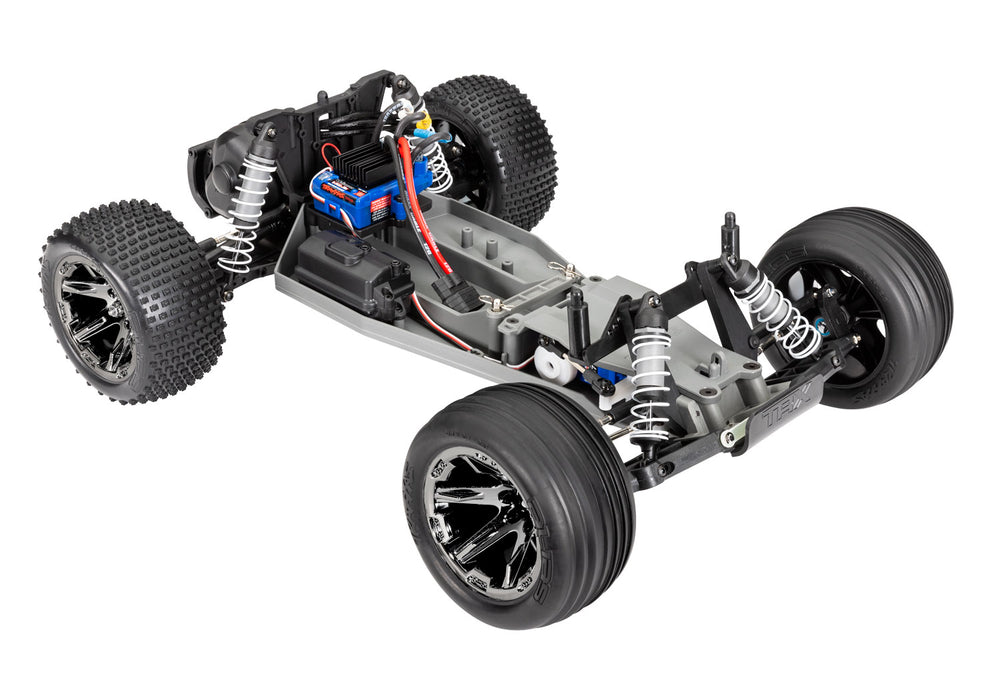 Traxxas 37076-74 2WD Rustler VXL 1/10 RTR Brushless Stadium Truck with 272R Transmission - Orange