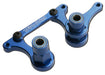 Traxxas 3743A Steering bellcranks left and right with draglink Blue Anodized T6 Aluminum