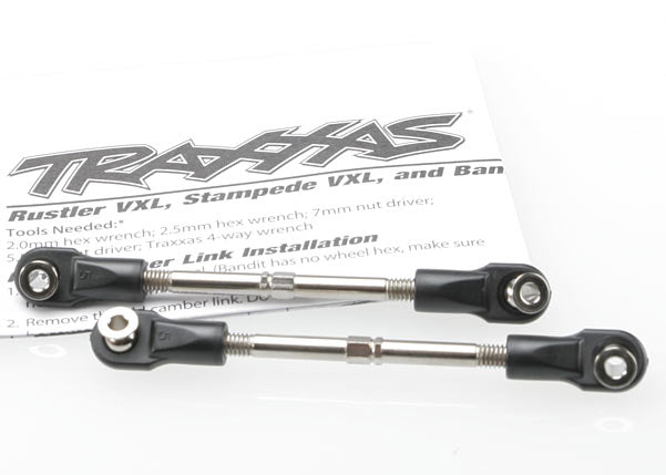 Traxxas 3745 59mm Turnbuckles and Toe Links Slash, Rustler, Stampede & Bandit
