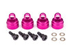Traxxas 3767P Pink Aluminum Shock Caps for (Ultra Shocks) 4 Pack