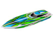 Traxxas 38104-1 Blast High Performance Electric Race Boat Green