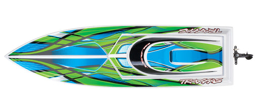 Traxxas 38104-1 Blast High Performance Electric Race Boat Green