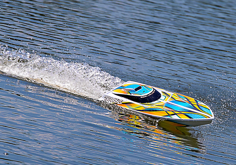 Traxxas 38104-1 Blast High Performance Electric Race Boat Orange
