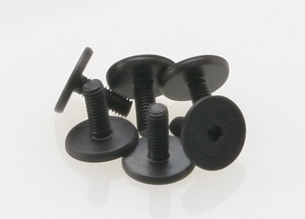 Traxxas 3931 3x8mm Flat Head Machine Screw Hex Drive 6 Pack