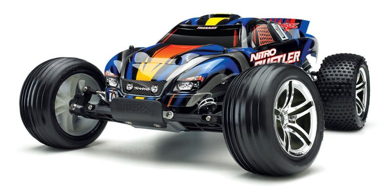 Traxxas 44096-3 1/10 Nitro Rustler Stadium Truck Blue