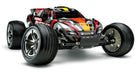 Traxxas 44096-3 1/10 Nitro Rustler Stadium Truck Silver and Red