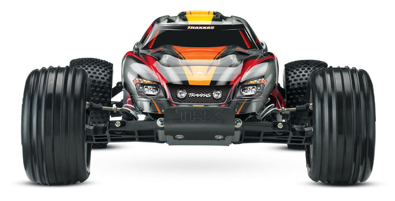 Traxxas 44096-3 1/10 Nitro Rustler Stadium Truck Silver and Red