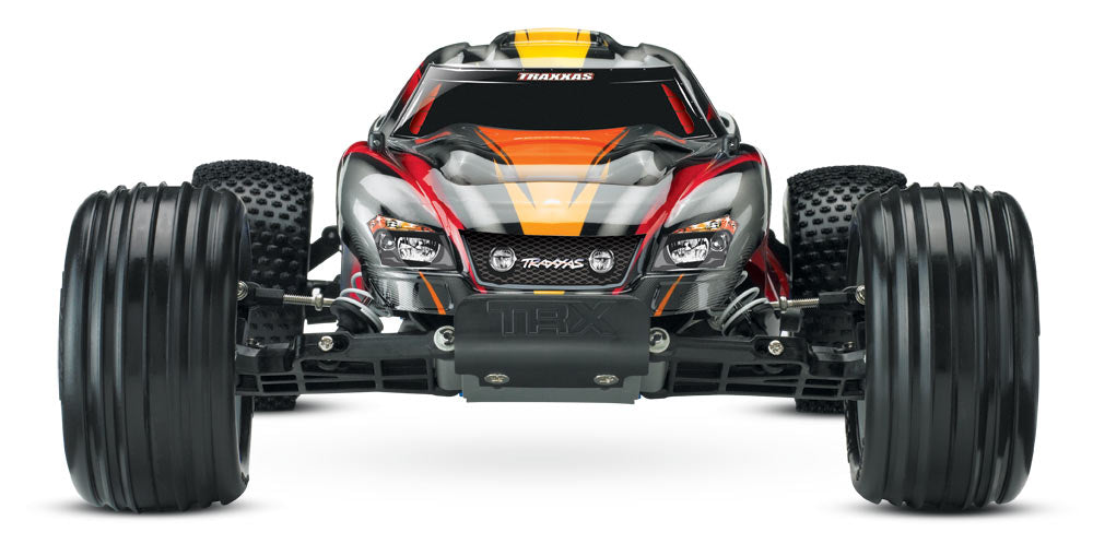 Traxxas 44096-3 1/10 Nitro Rustler Stadium Truck Silver and Red