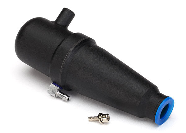 Traxxas 4452R Tuned Pipe for Nitro Rustler and Nitro Slash