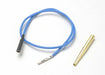 Traxxas 4581X Blue Lead Wire for Glow Plug with Molex Pin Extractor