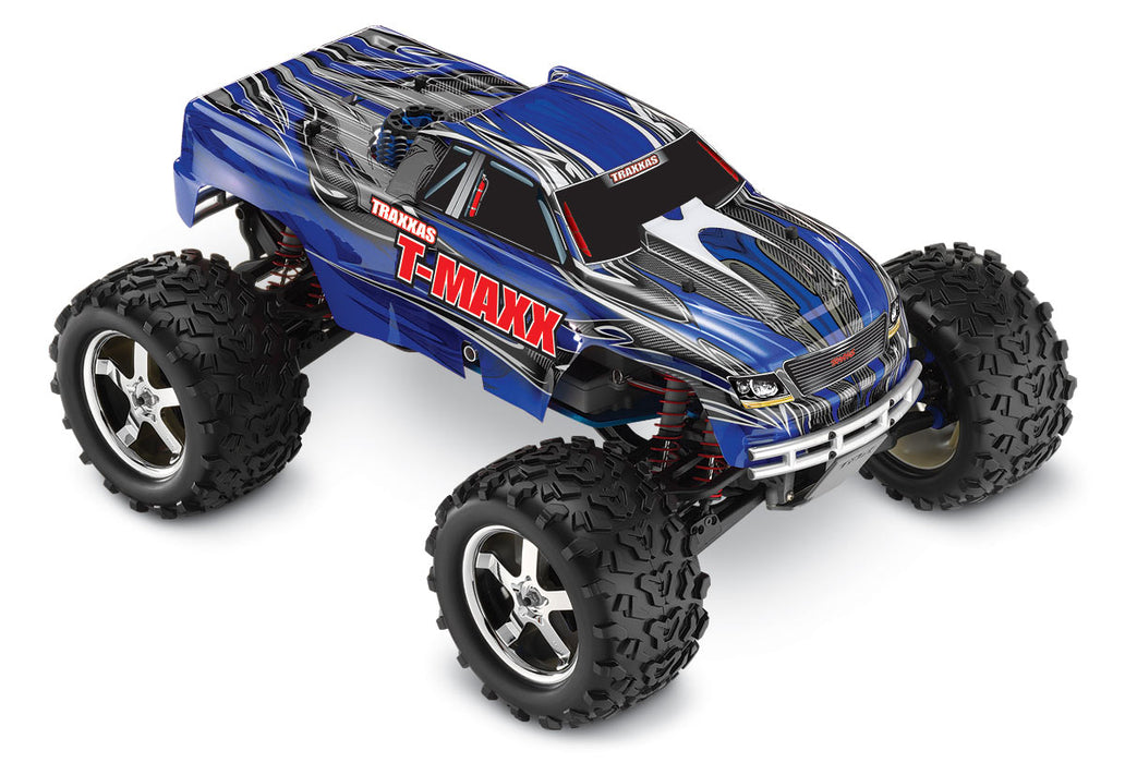 Traxxas 49077-3 1/10 T-MAXX 3.3 Nitro 4x4 Monster Truck Blue