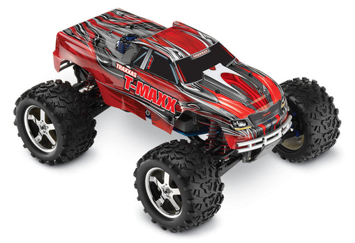 Traxxas 49077-3 1/10 T-MAXX 3.3 Nitro 4x4 Monster Truck Red
