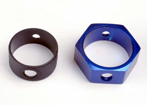 Traxxas 4966 Blue Aluminum Hex Brake Adapter