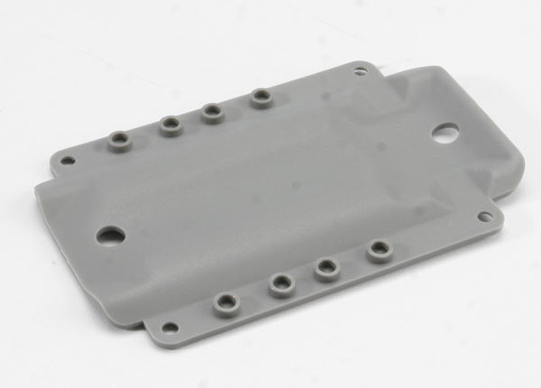 Traxxas 4969 Grey Transmission Skidplate for Long Wheelbase T-Maxx