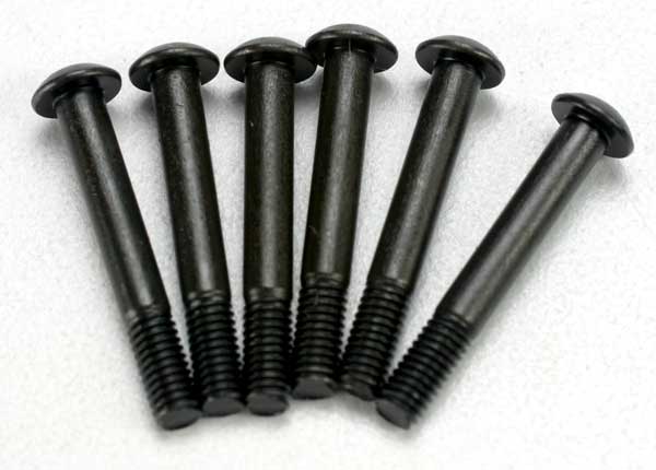 Traxxas 4978 3x21mm Button Head Partially Threaded Screws for Nitro Brake