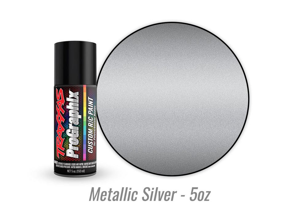 Traxxas 5073 Metallic Silver RC Body Paint 5oz