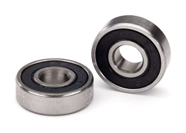 Traxxas 5099A 6x16x5mm Black Rubber Ball Bearing 2 Pack