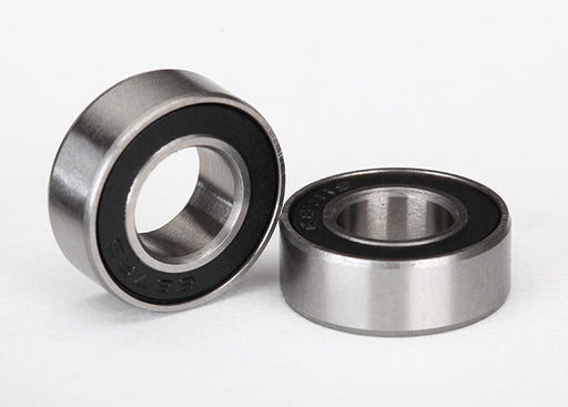 Traxxas 5103A 7x14x5mm Black Rubber Ball Bearing 2 pack