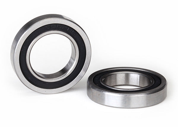 Traxxas 5108A 15x26x5mm Black Rubber Ball Bearing 2 Pack