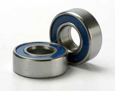 Traxxas 5116 Ball Bearings with Blue Rubber 5x11x4mm 2 Pack