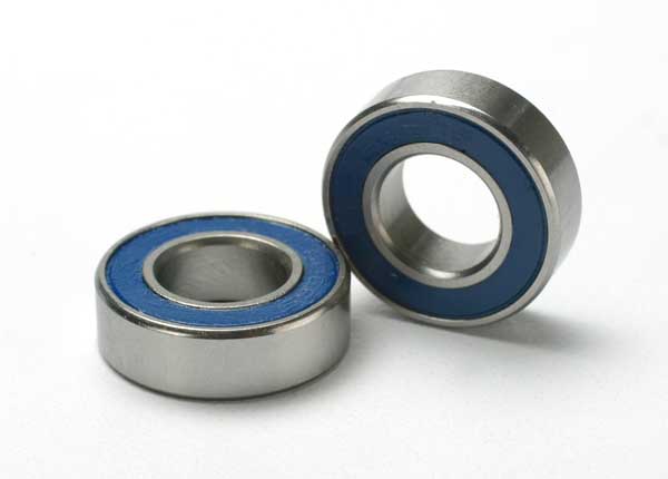 Traxxas 5118 Ball Bearings with Blue Rubber 8x16x5mm 4 Pack