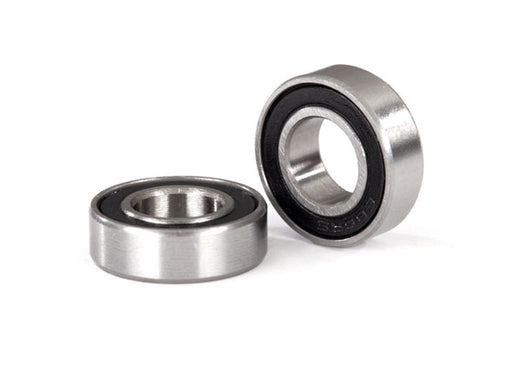Traxxas 5118A Ball Bearings with Black Rubber 8x16x5mm 4 Pack