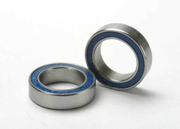 Traxxas 5119 Ball Bearings with Blue Rubber 10x15x4mm 2 Pack