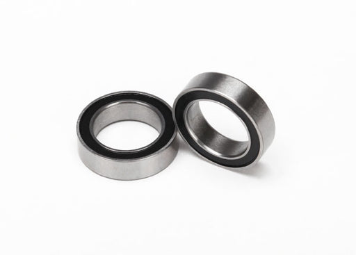 Traxxas 5119A Ball Bearings with Black Rubber 10x15x4mm 2 Pack
