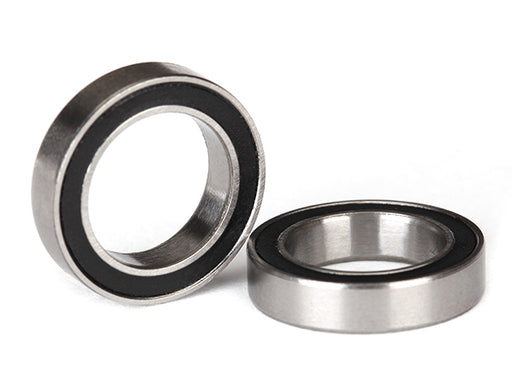 Traxxas 5120A Ball Bearings with Black Rubber 12x18x4mm 2 Pack
