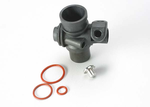 Traxxas 5234 Carborator Body and Fuel Inlet Plug for 2.5 or 3.3 Motors