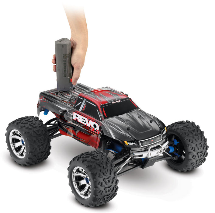 Traxxas 53097-3 1/10 REVO 3.3 Nitro Monster Truck Red